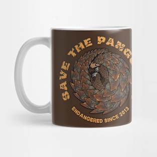 Save The Pangolins Endangered Since 2013 Mug